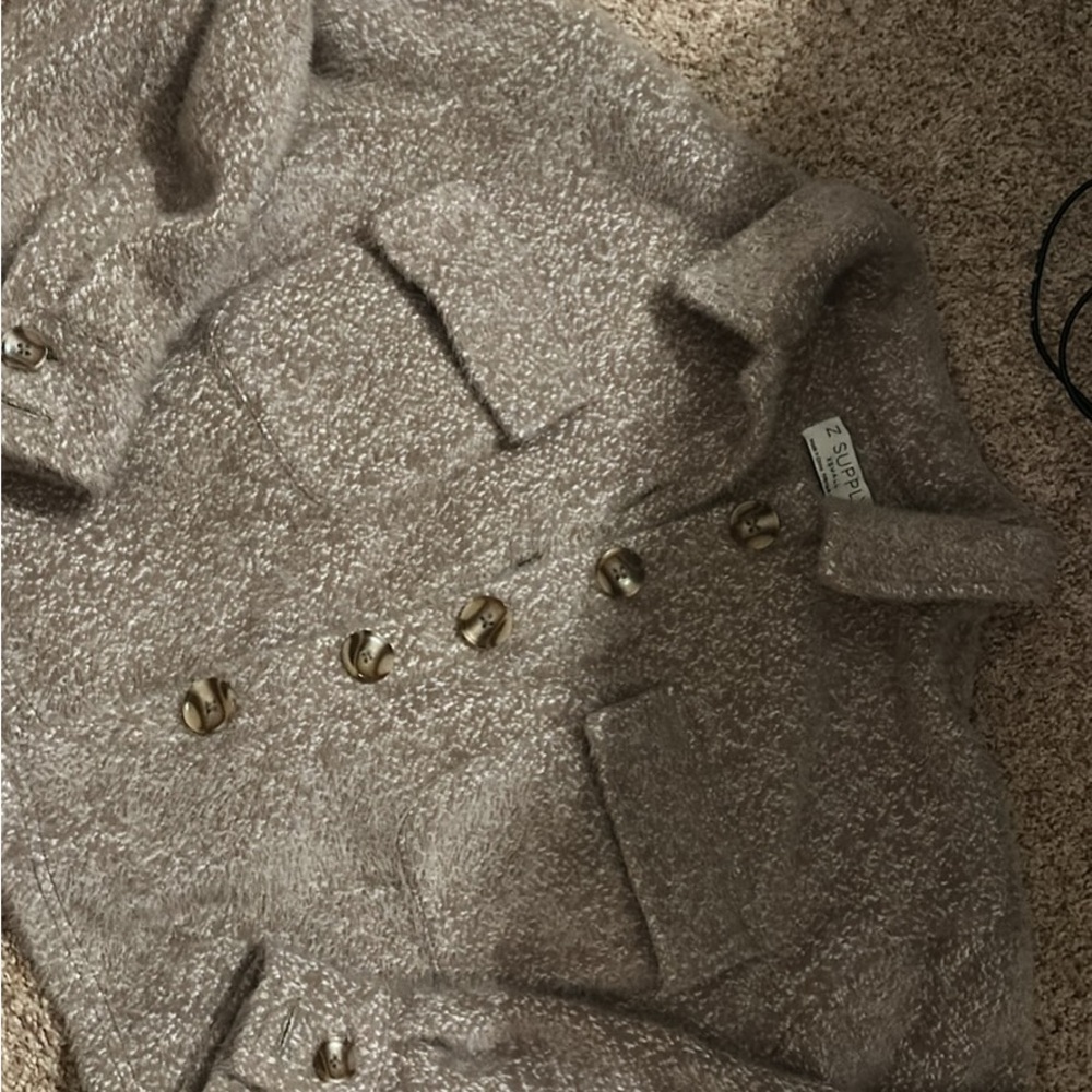 Z Supply Textured Tan Jacket
